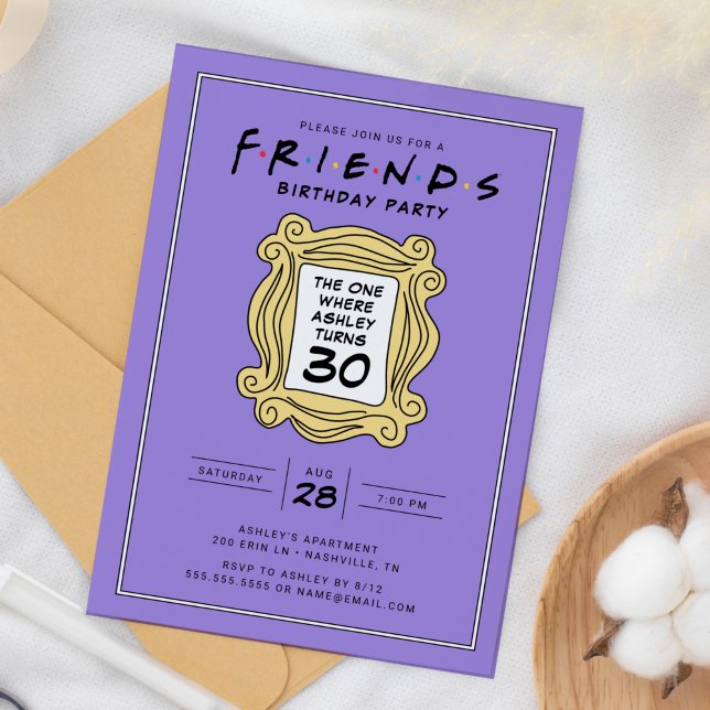 Invitación FRIENDS™ | El del 30 cumpleaños (Subido por el creador)