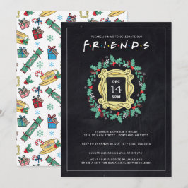 Invitación FRIENDS™ Fiesta Navideña de Friendsmas