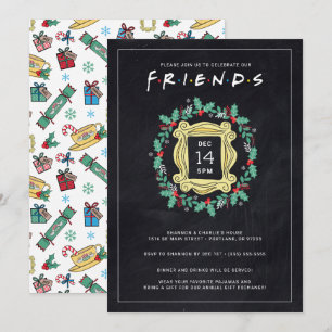 Invitación FRIENDS™ Fiesta Navideña de Friendsmas