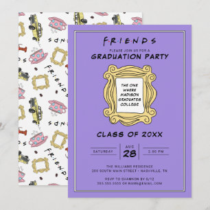 Invitación FRIENDS™ La fiesta de graduación