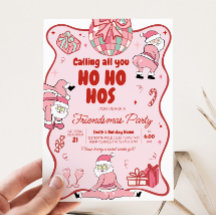 Friendsmas Santa Funny Ho Ho Hos Navidades Fiesta