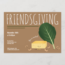 Invitación Frijoles verdes de chocolate