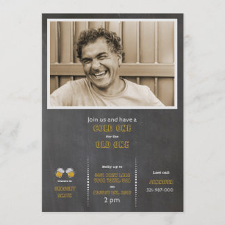 Invitación Frío uno para el viejo