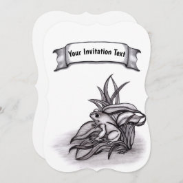 Invitación Froggy , Agrega tu texto