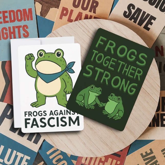 Invitación Frogs Against Fascism Portland Frog Protest (Subido por el creador)