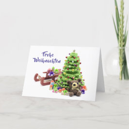 Invitación Frohe Weihnachten - Feliz Navidad