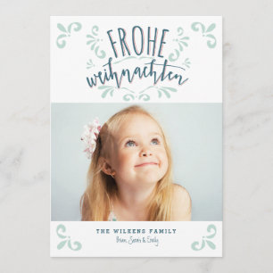 Invitación Frohe Weihnachten Germán Fotos De Moda