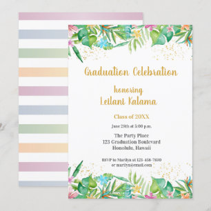 Invitación Fronteras Florales Tropicales