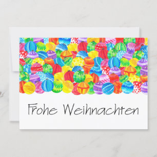 Invitación Frost Weihnachten Navidades alemanes , acuarela