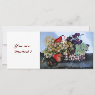 INVITACIÓN FRUTAS DE TEMPORADA 1 - GRAPAS Y PERLAS