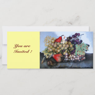 INVITACIÓN FRUTAS DE TEMPORADA 1 - GRAPAS Y PERLAS