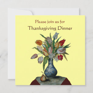 Invitación FRUTAS DE TEMPORADA/Cena de Acción de Gracias/TULI