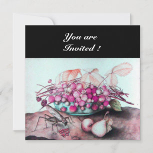 INVITACIÓN FRUTAS DE TEMPORADA / FRESCOS Y PILAS