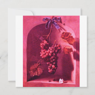 Invitación FRUTAS DE TEMPORADA - PROSPERIDAD, blanco rosado