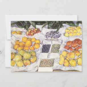 Invitación Frutería de Gustave Caillebotte, Arte Antiguo
