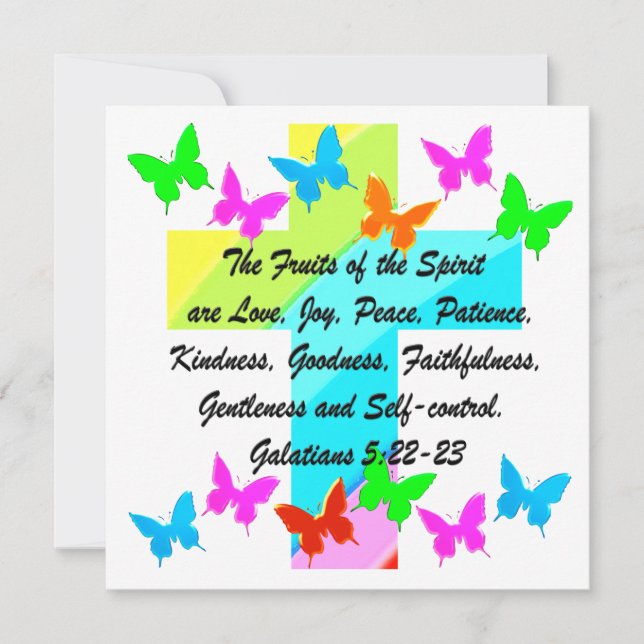 INVITACIÓN FRUTO CRISTIANO DEL ESPÍRITU (Anverso)