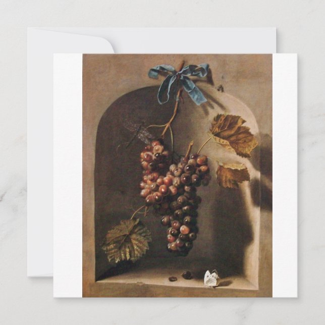 Invitación FRUTOS DE LA ESTACIÓN - PROSPERIDAD, verde amarill (Anverso)