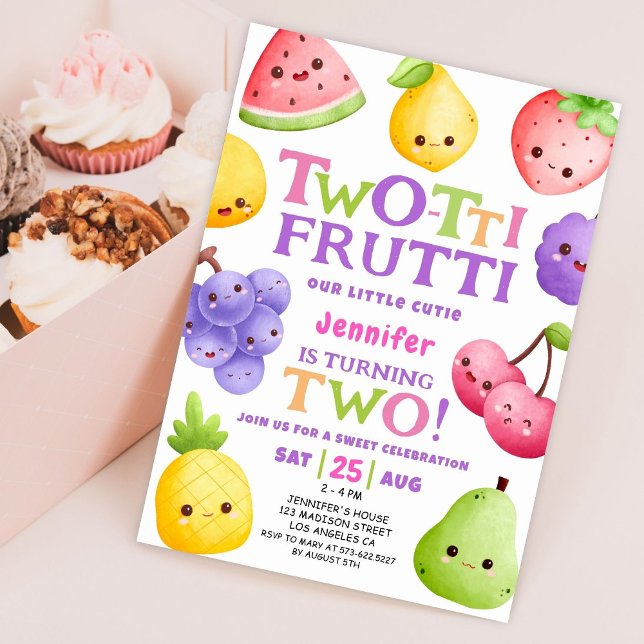 Invitación ¡Frutti de dos toneladas! Pequeño Fruta Cutie Segu (Subido por el creador)