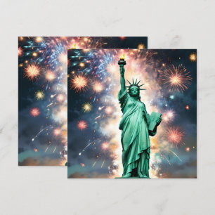 Invitación Fuegos Artificiales del Día de la Independencia de