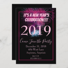 Fuegos artificiales del Fiesta de Año Nuevo