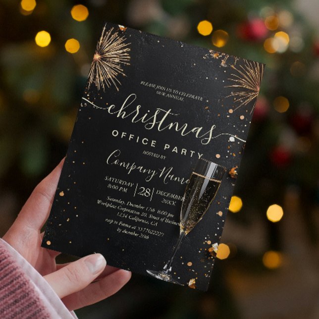 Invitación Fuegos artificiales Y Fiesta De La Oficina De Vaca (Subido por el creador)