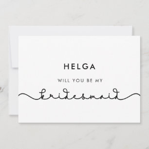 Invitación Fuente de corazón conectado lindo propuesta de dam