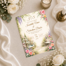 Fuente de jardín romántico Elegancia Boda
