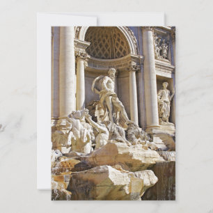 Invitación Fuente de Trevi Roma Fotografía