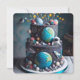 INVITACIÓN FUERA DE ESTE CUMPLEAÑOS DE CUMPLEAÑOS DEL ESPACIO