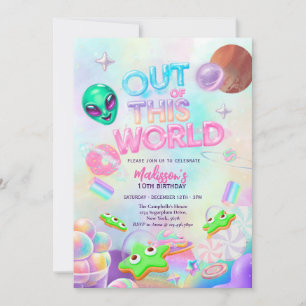 Invitación fuera de este mundo