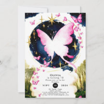 Fun Boho Butterfly Cumpleaños