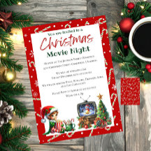 Fun festividad Navidad de cine nocturno Fiesta