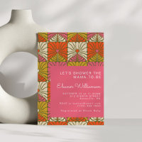Fun Groovy 70's Vintage Floral Bridal Shower