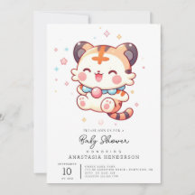 Fun Happy Tiger Baby Shower