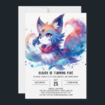 Invitación Fun Kids Fox Birthday<br><div class="desc">Para una celebración animada y emocionante, la invitación al cumpleaños Fox de los niños divertidos es la elección perfecta. Este diseño lúdico y editable es personalizable para cualquier edad, lo que le permite hacer que sus invitaciones para fiestas sean verdaderamente únicas. Descárguese instantáneamente y prepárese para compartir la diversión con...</div>