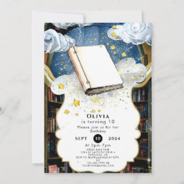 Invitación Fun Pastel Personalizado Storybook Cumpleaños