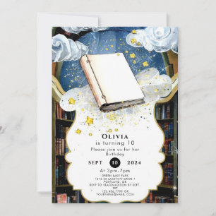 Invitación Fun Pastel Personalizado Storybook Cumpleaños