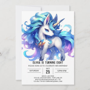 Invitación Fun Printable Horse Cumpleaños
