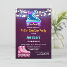 Fun Roller Patinaje Fiesta de cumpleaños