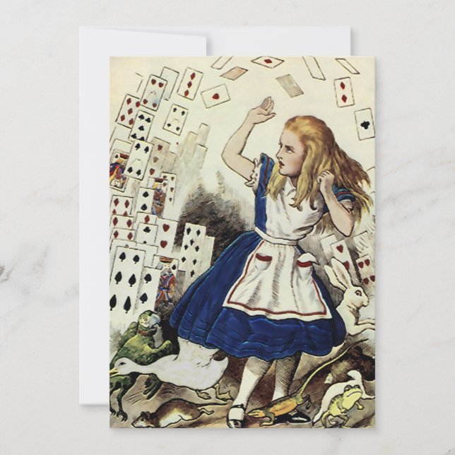 Invitación ¡Funcione con el funcionamiento de Alicia! (Anverso)