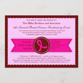Invitación Fundraising del acontecimiento de la