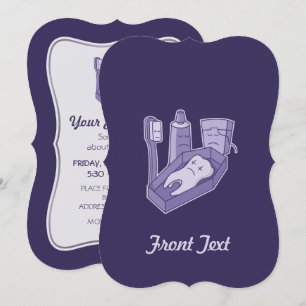 Invitación Funeral dental