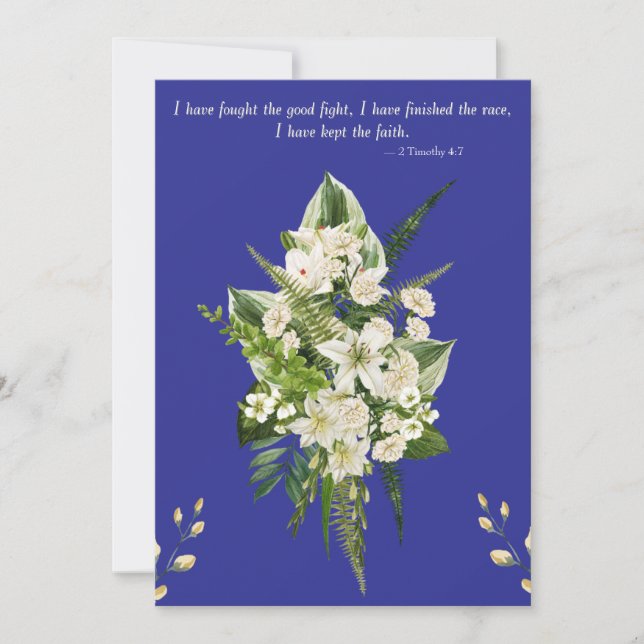 Invitación funeraria (Anverso)