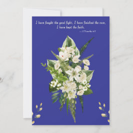 Invitación funeraria