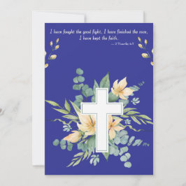 Invitación funeraria