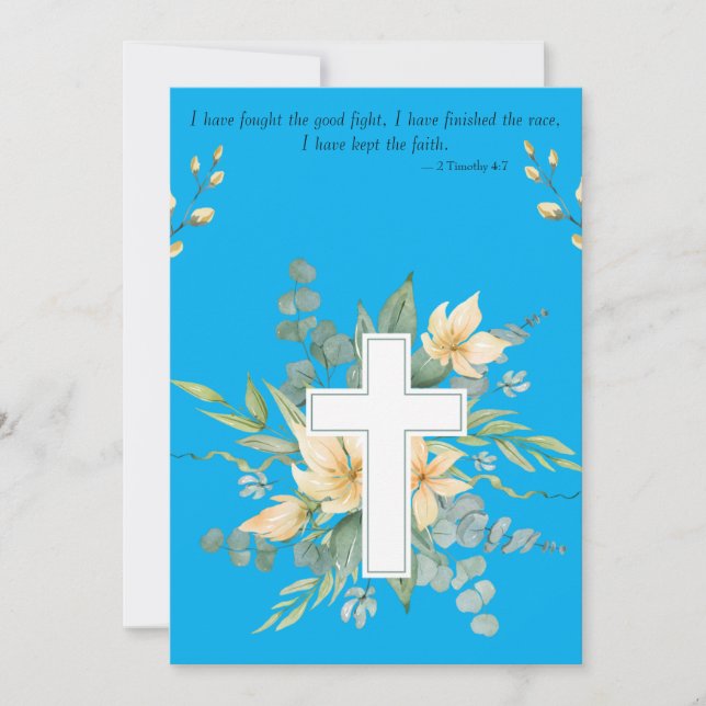 Invitación funeraria (Anverso)