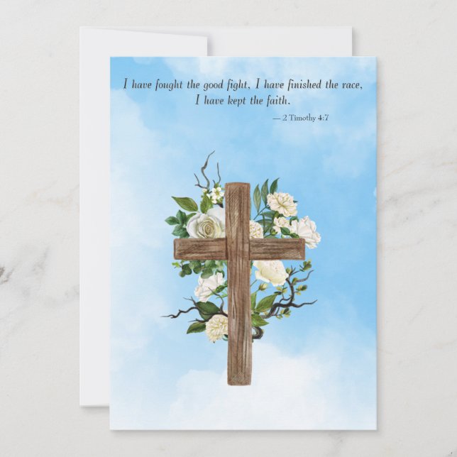 Invitación funeraria (Anverso)