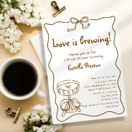 Invitación Funky Retro Love está preparando la despedida de s