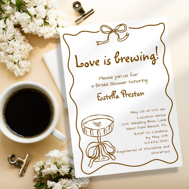 Invitación Funky Retro Love está preparando la despedida de s (Subido por el creador)