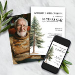 Invitación Funny 80 cumpleaños<br><div class="desc">¡Celebren su cumpleaños número 80 con humor y corazón! Nuestra divertida Invitación de Cumpleaños 80 tiene un árbol majestuoso, vibrante, siempre verde y mucho espacio para los detalles de los fiestas, junto con un ingenioso mensaje que traerá una risita. Añade una foto de tu ser querido en la parte de...</div>